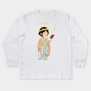 Santa Bárbara Kids Long Sleeve T-Shirt